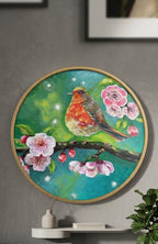 Cherry Blossom Robin