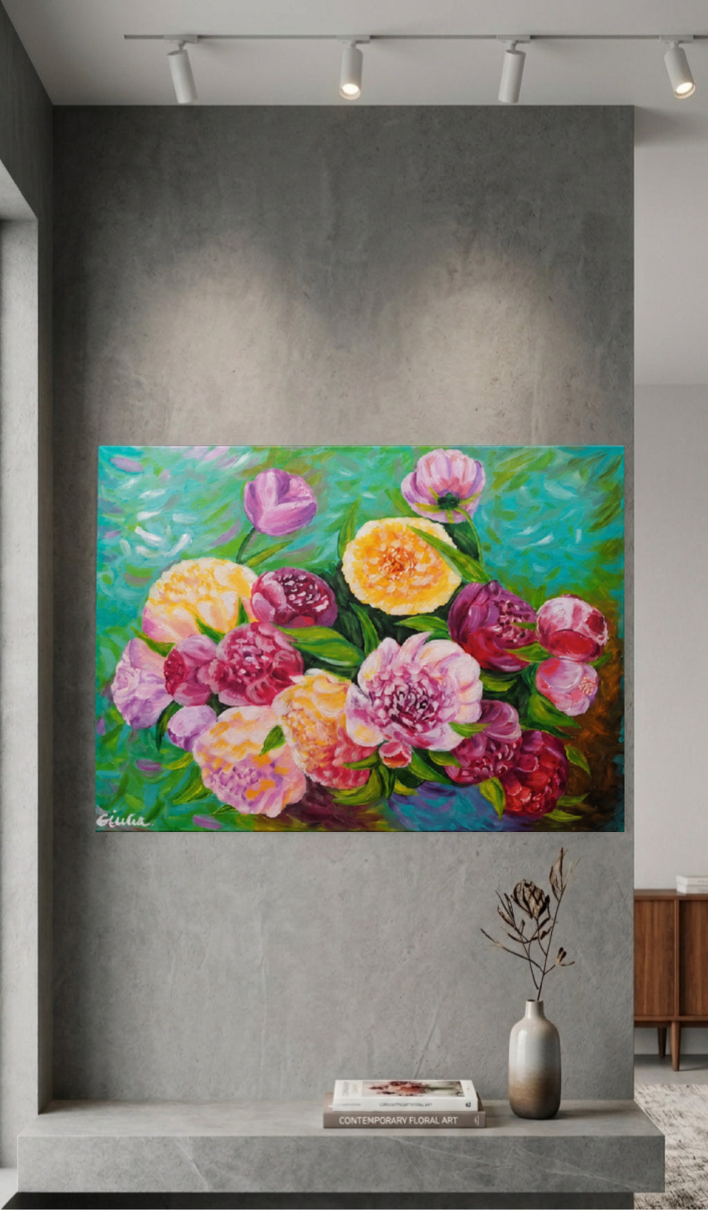 Abundant Peonies