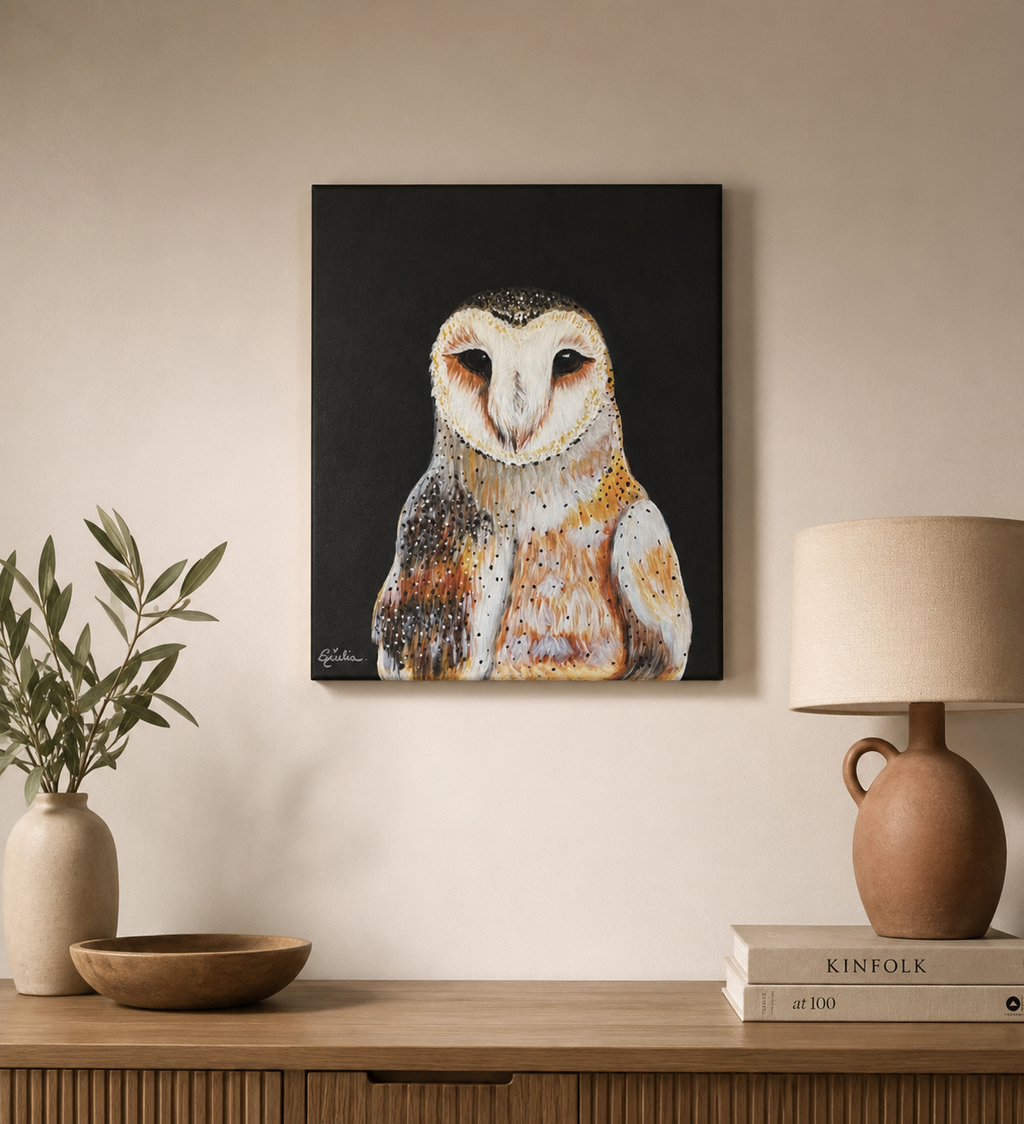Tyto Alba , the light of the night
