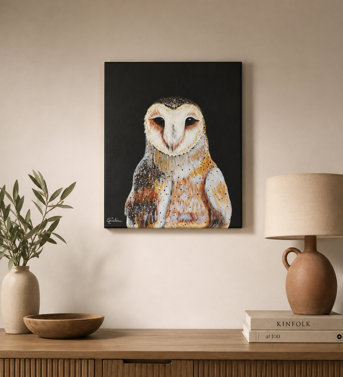 Tyto Alba , the light of the night